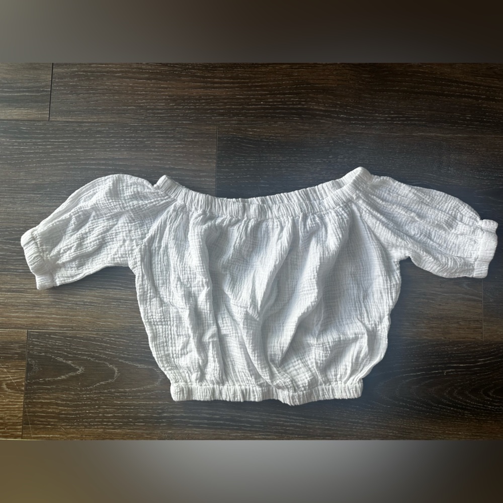 off the shoulder baby t